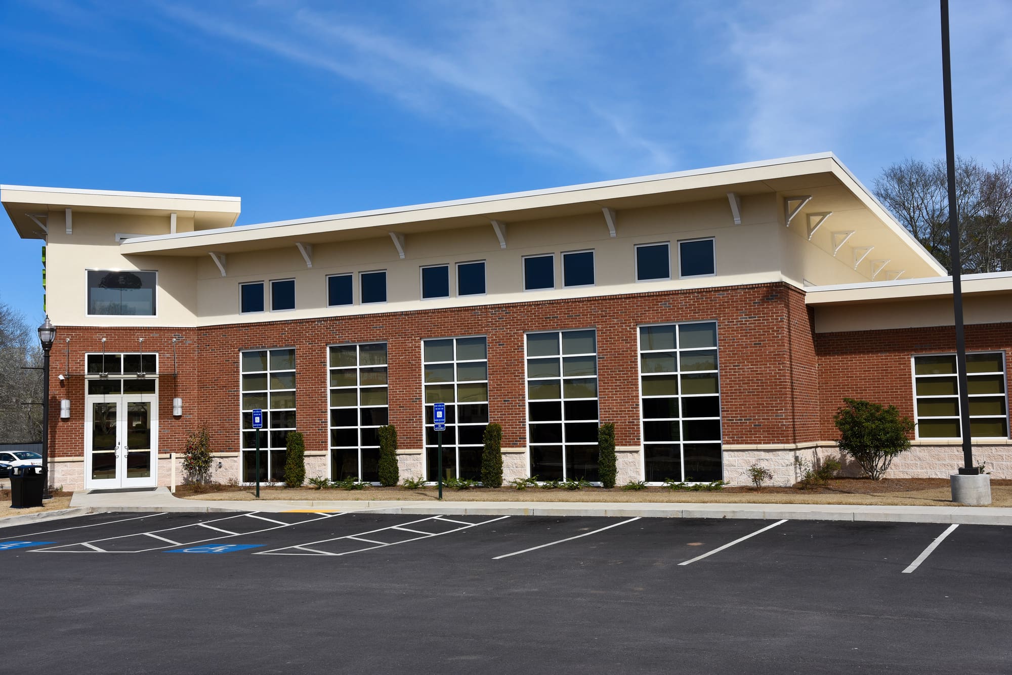 Small Commercial Building We provide security systems for small businesses in Cleveland