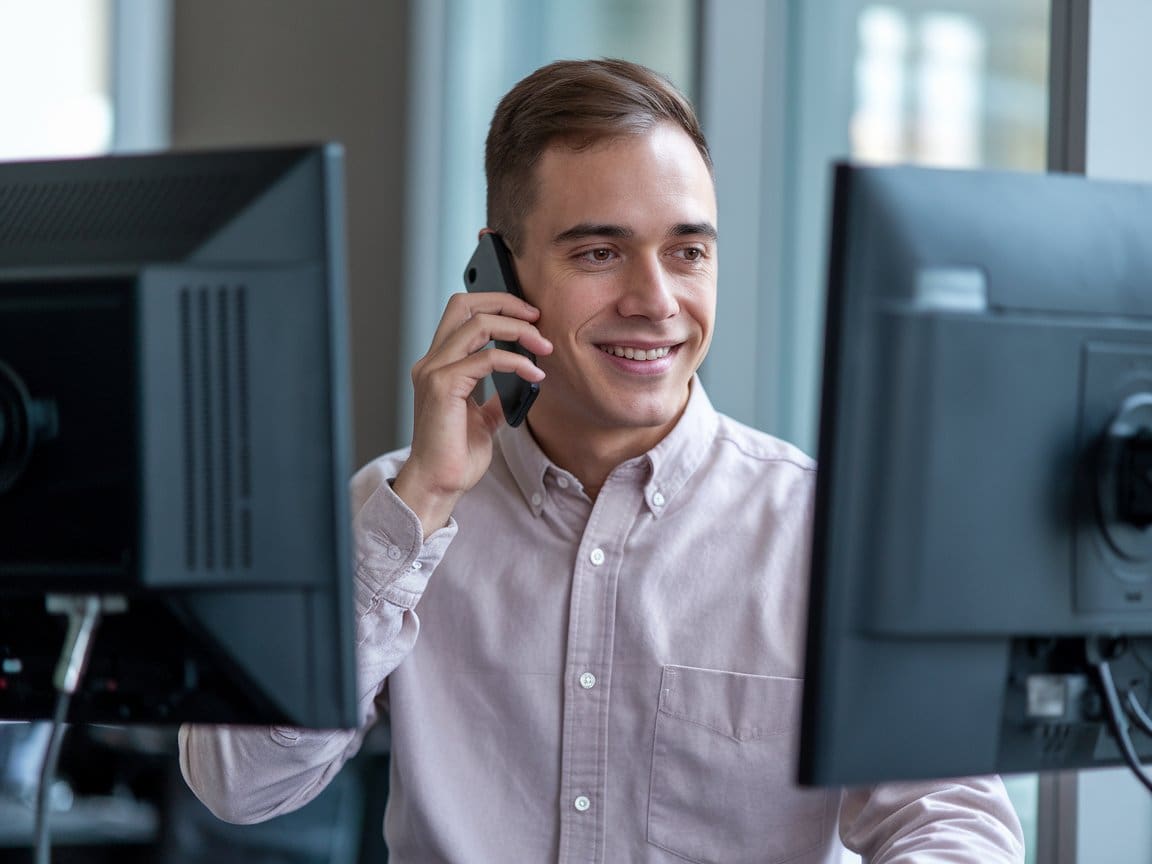 Access Control Systems for Euclid Businesses: business owner manages access control in office